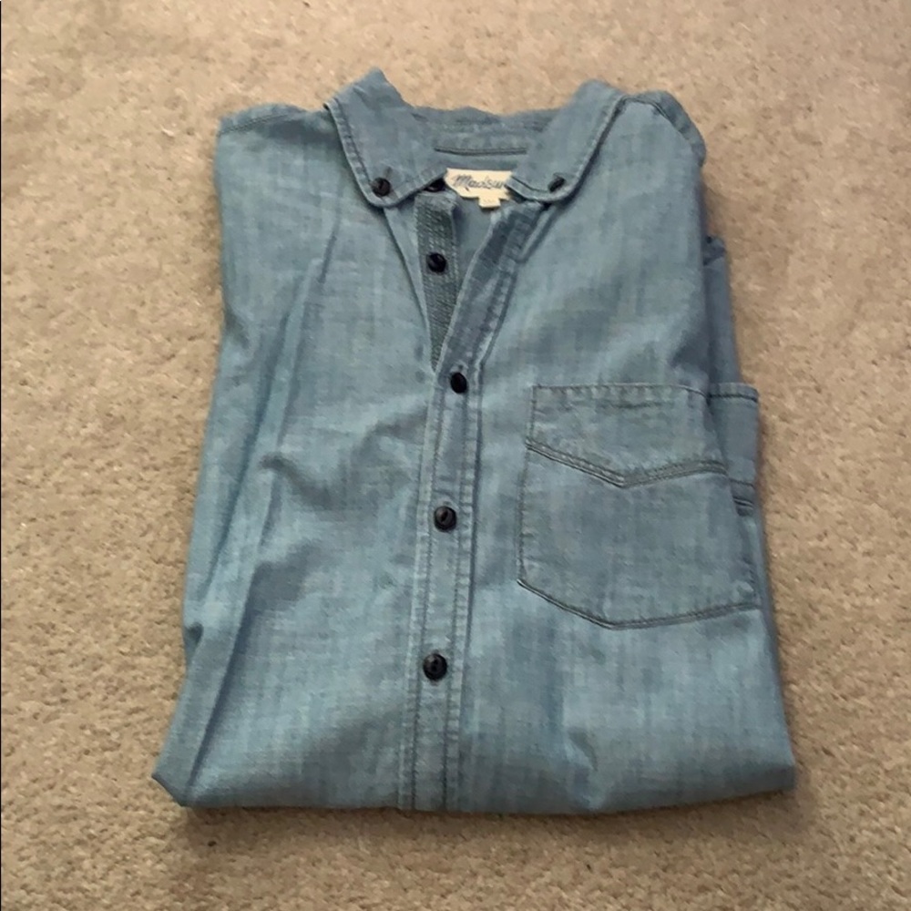 Madewell jean shirt